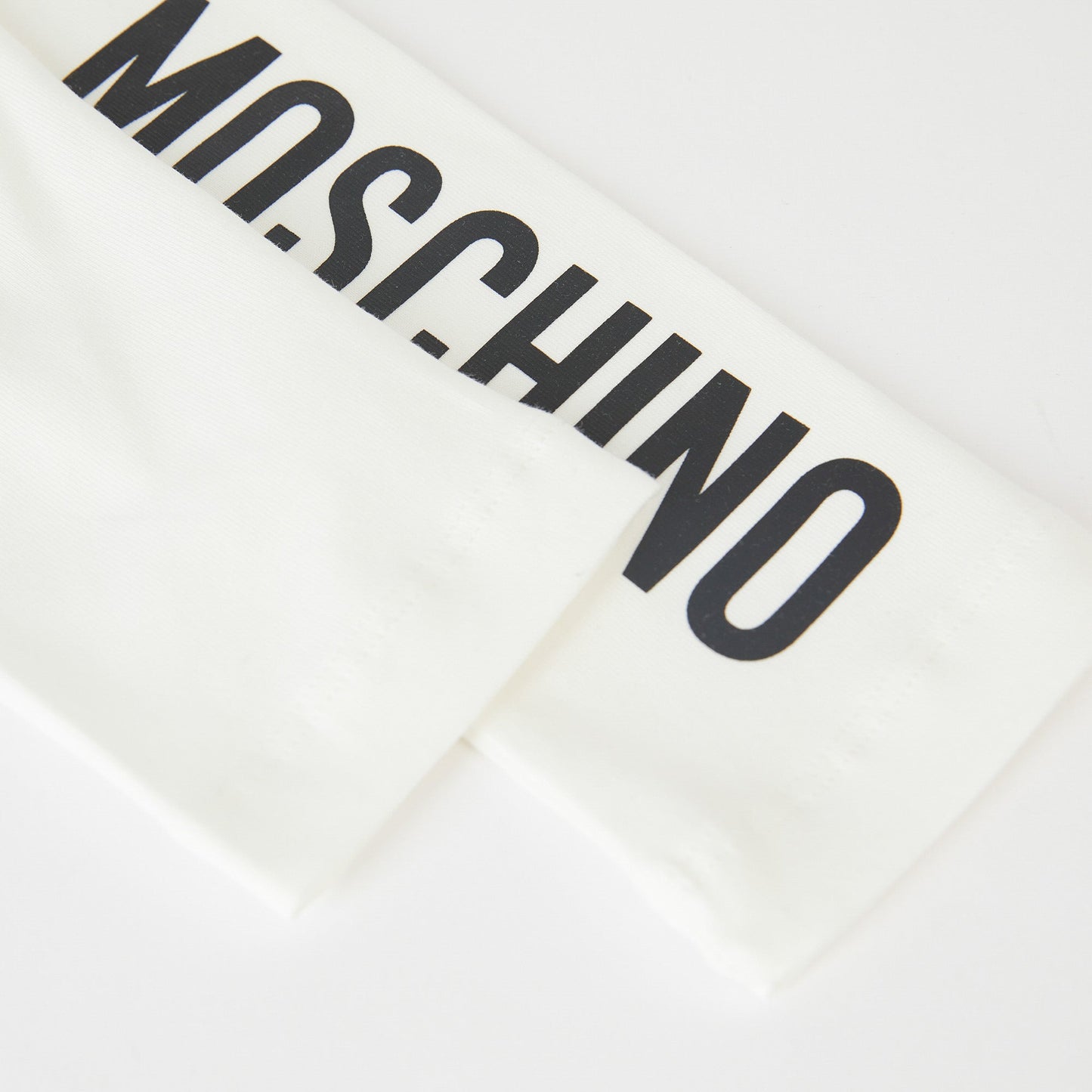 女婴白色Logo棉打底裤