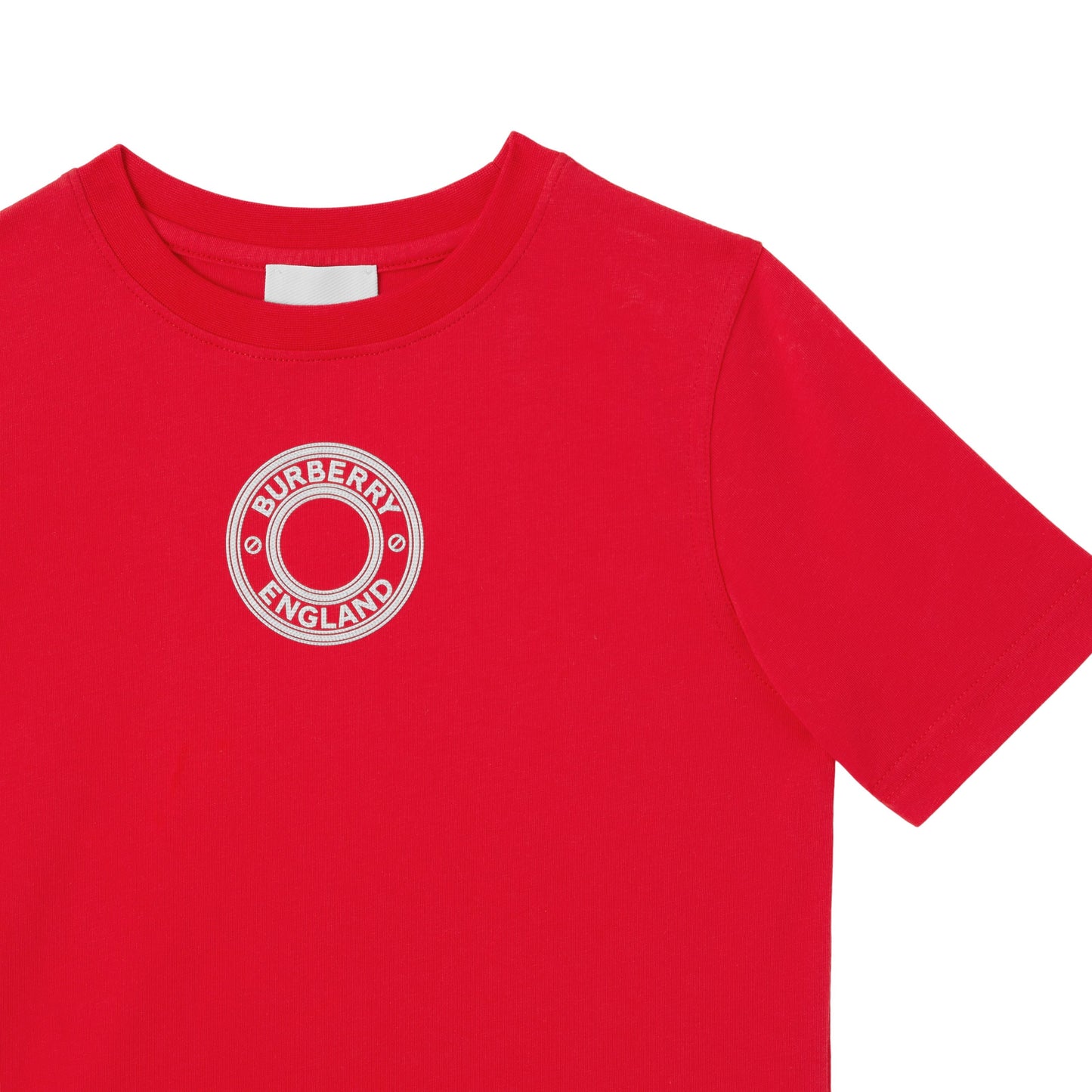 儿童红色Logo棉T恤