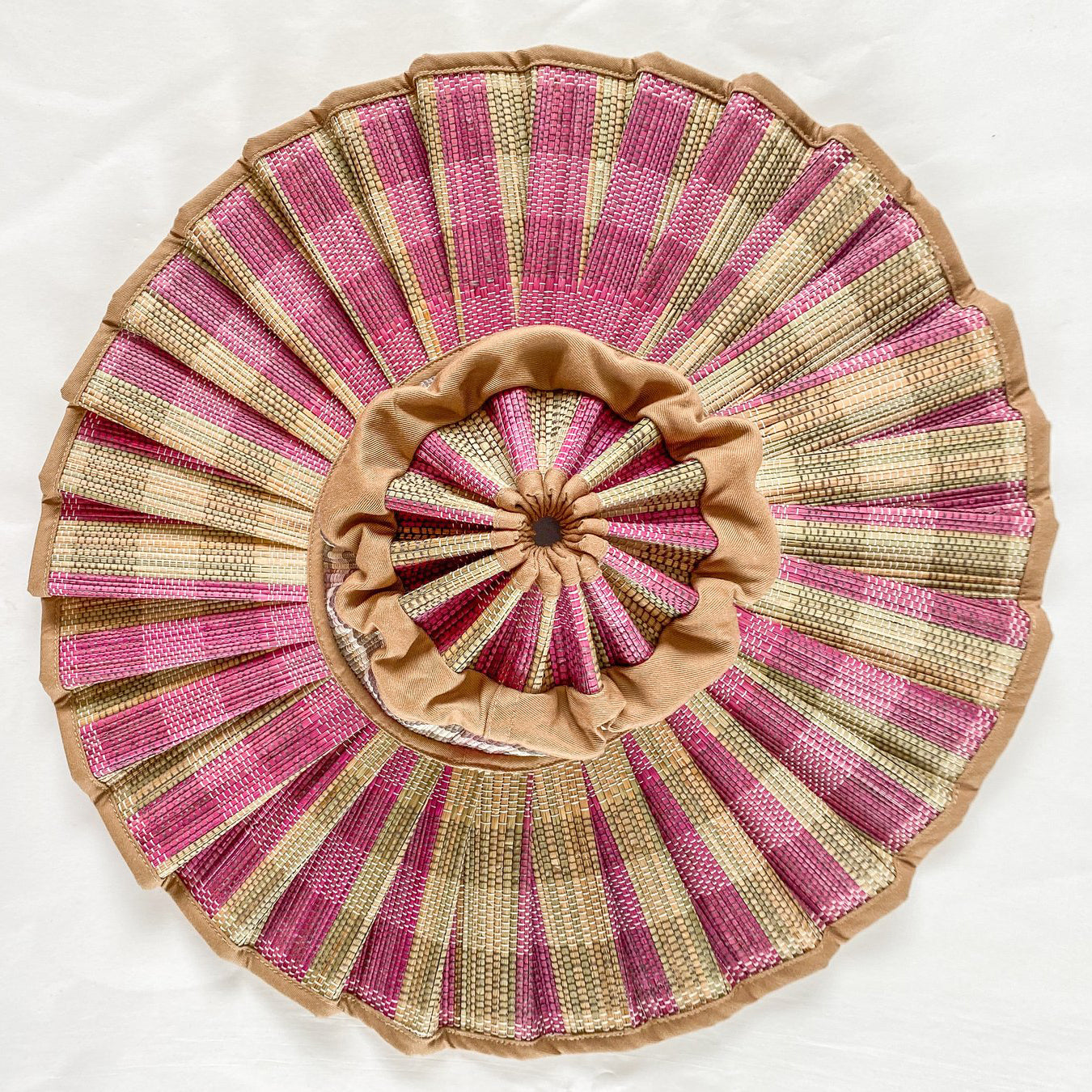 女童紫红色'Capri'遮阳帽