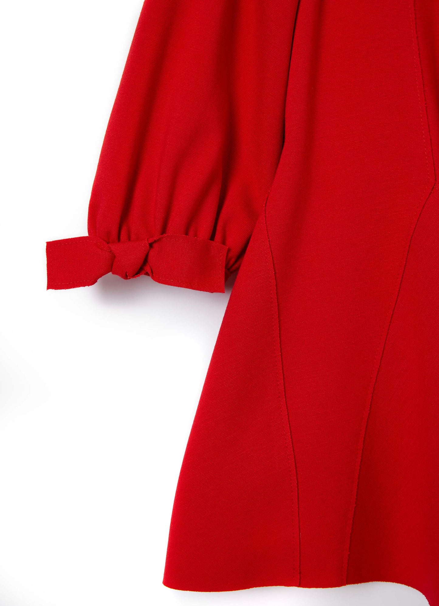 Girls Red Carnation Dress