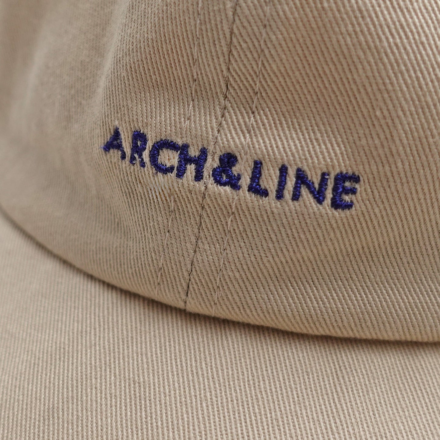 儿童米色Logo帽子