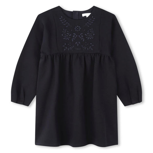 女童蓝色连衣裙