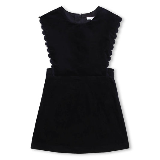 女童蓝色连衣裙