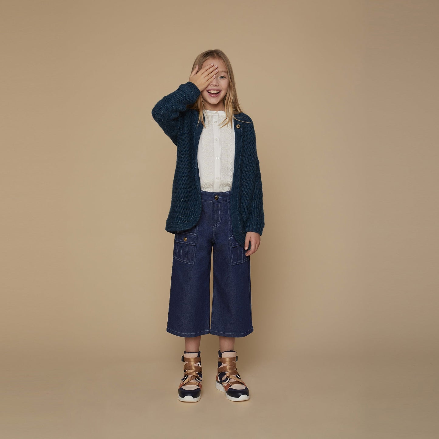 Girls Blue Denim Jeans