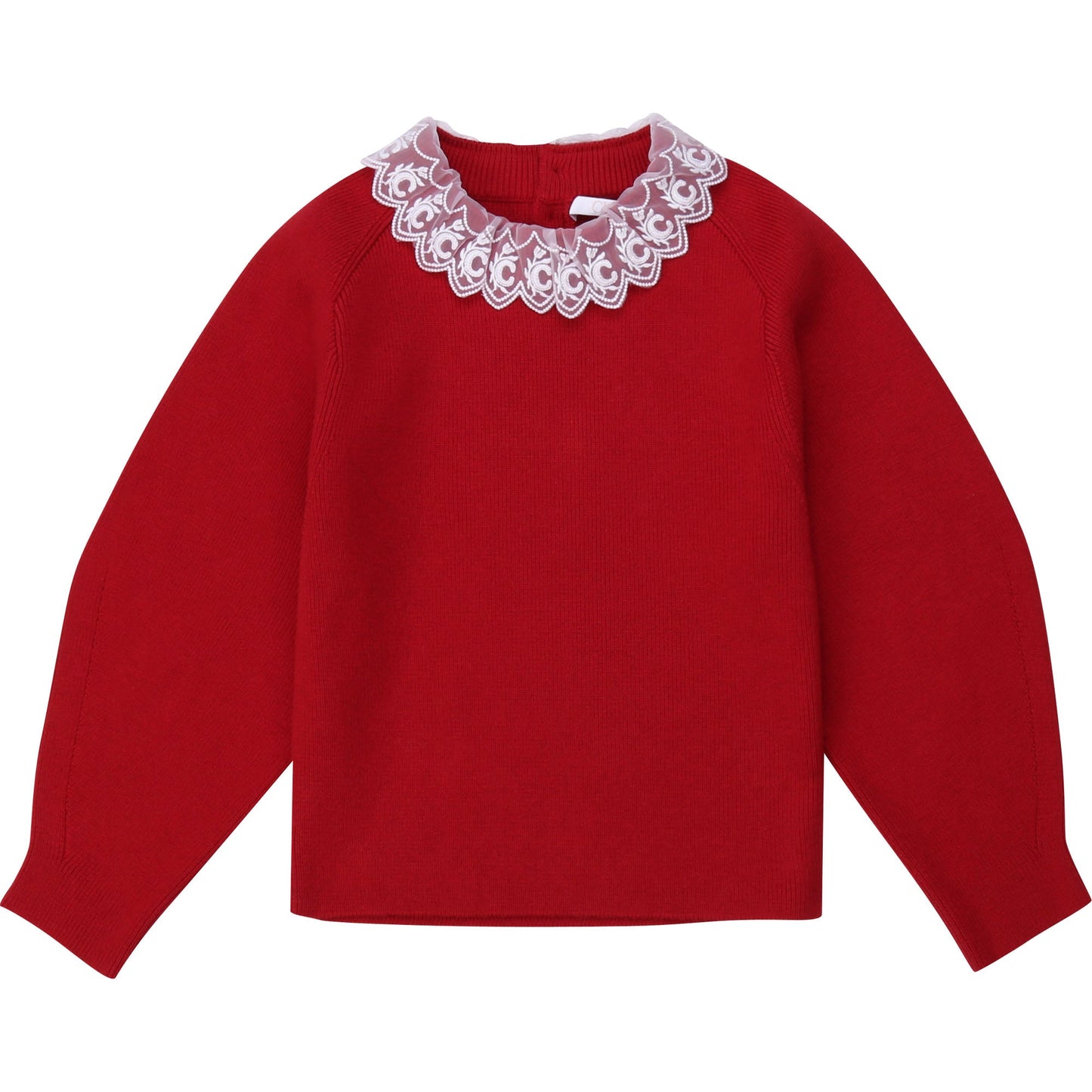 Girls Red Jumper