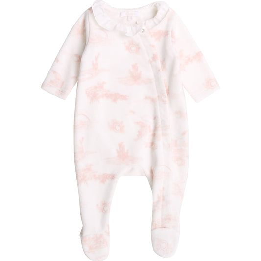 Baby Girls Light Pink Babysuit