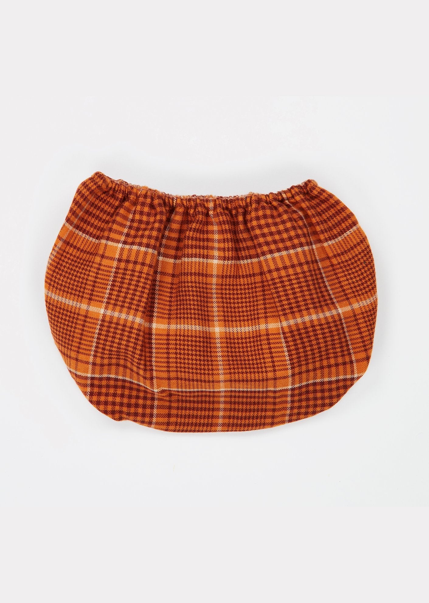 Baby Girls Orange Check Dove Tunic Set