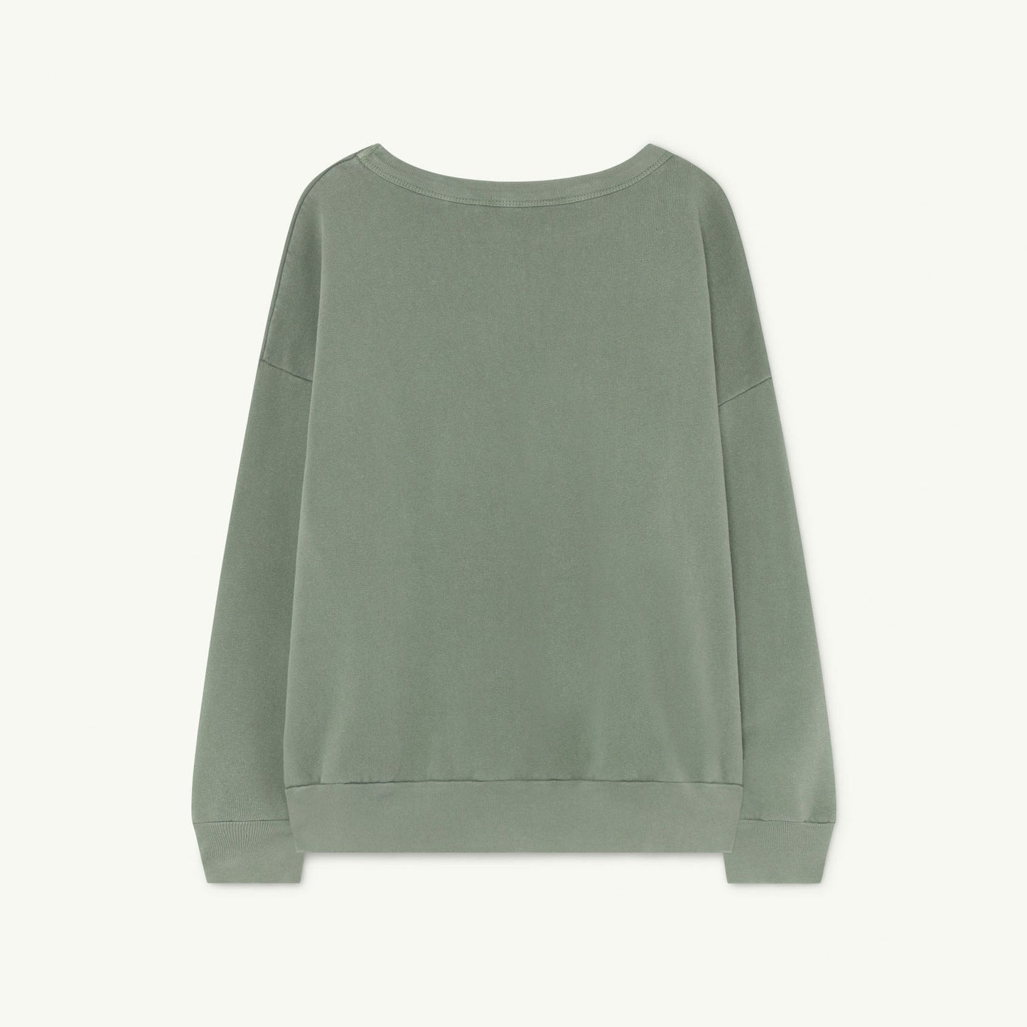 儿童绿色苹果印花棉卫衣