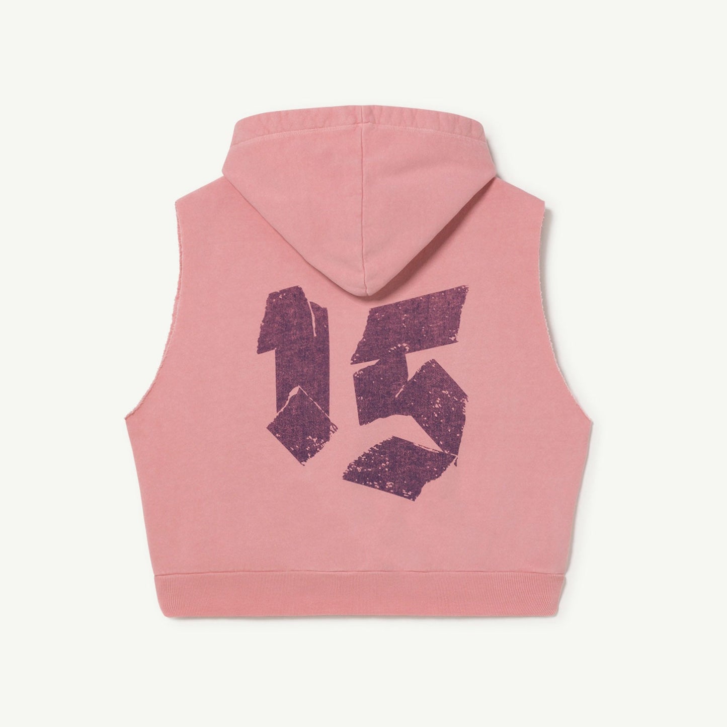 儿童粉色Logo棉背心