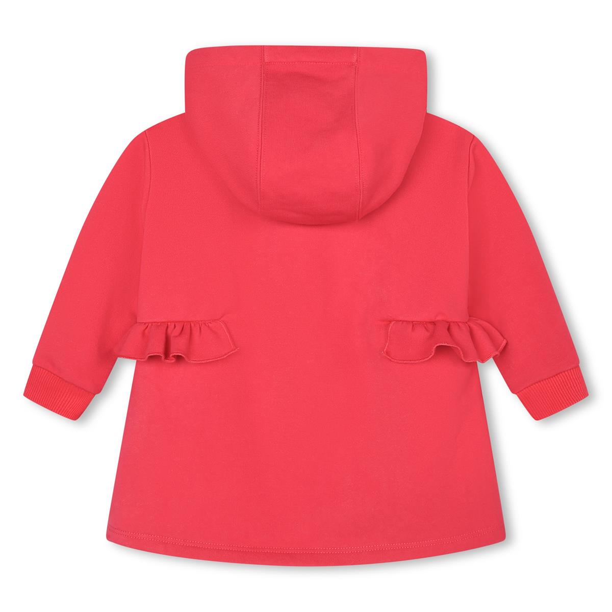 女婴粉色Logo连衣裙