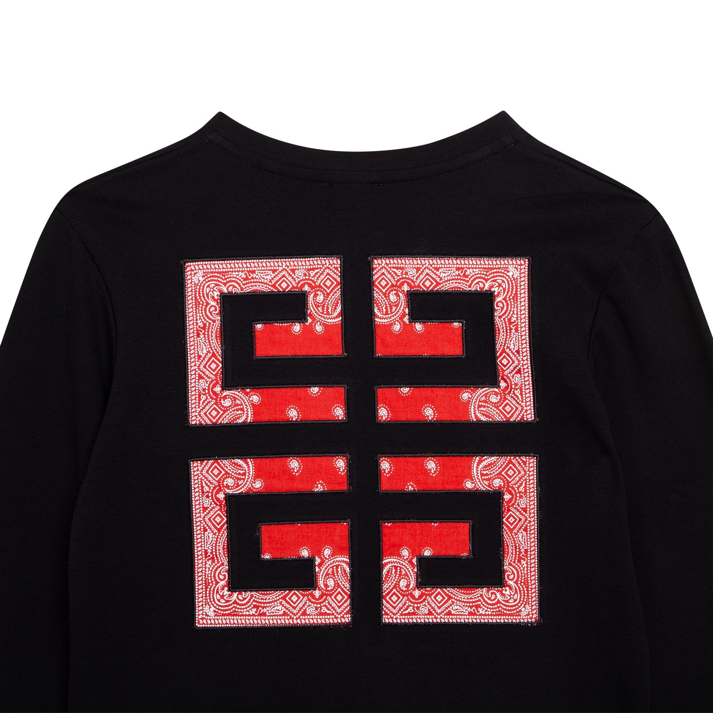 女童黑色Logo棉连衣裙