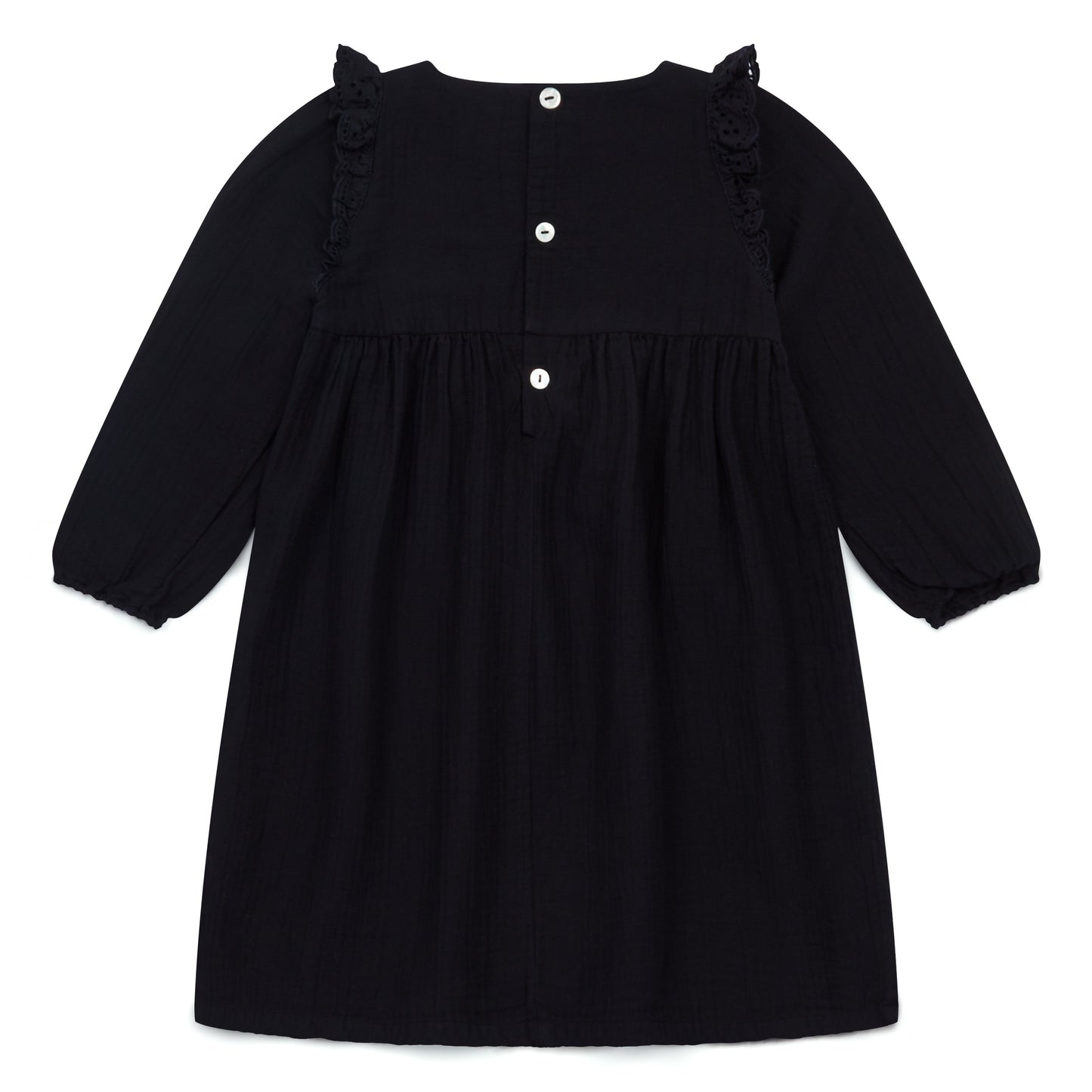 Girls Blue Cotton Dress