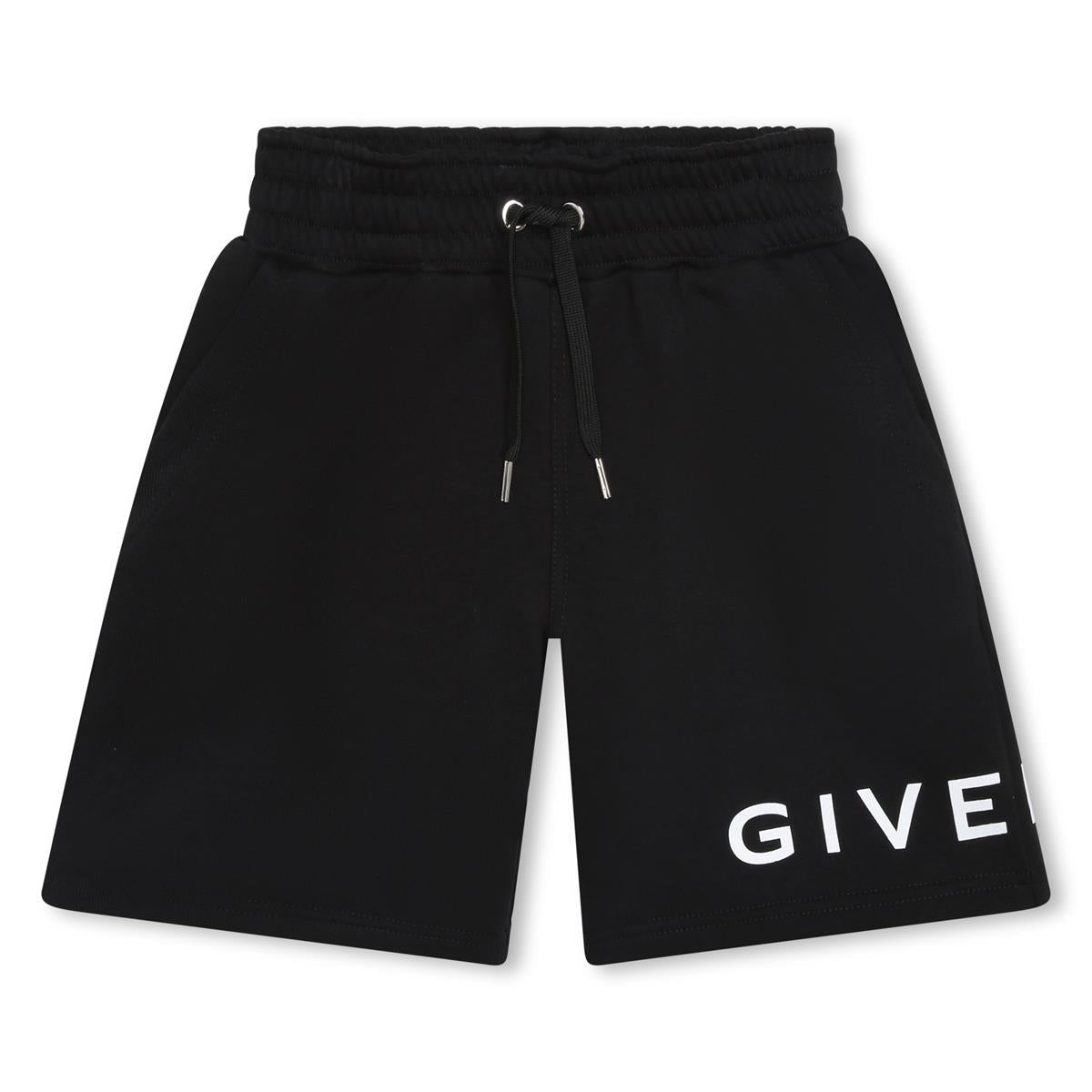 男童黑色Logo短裤
