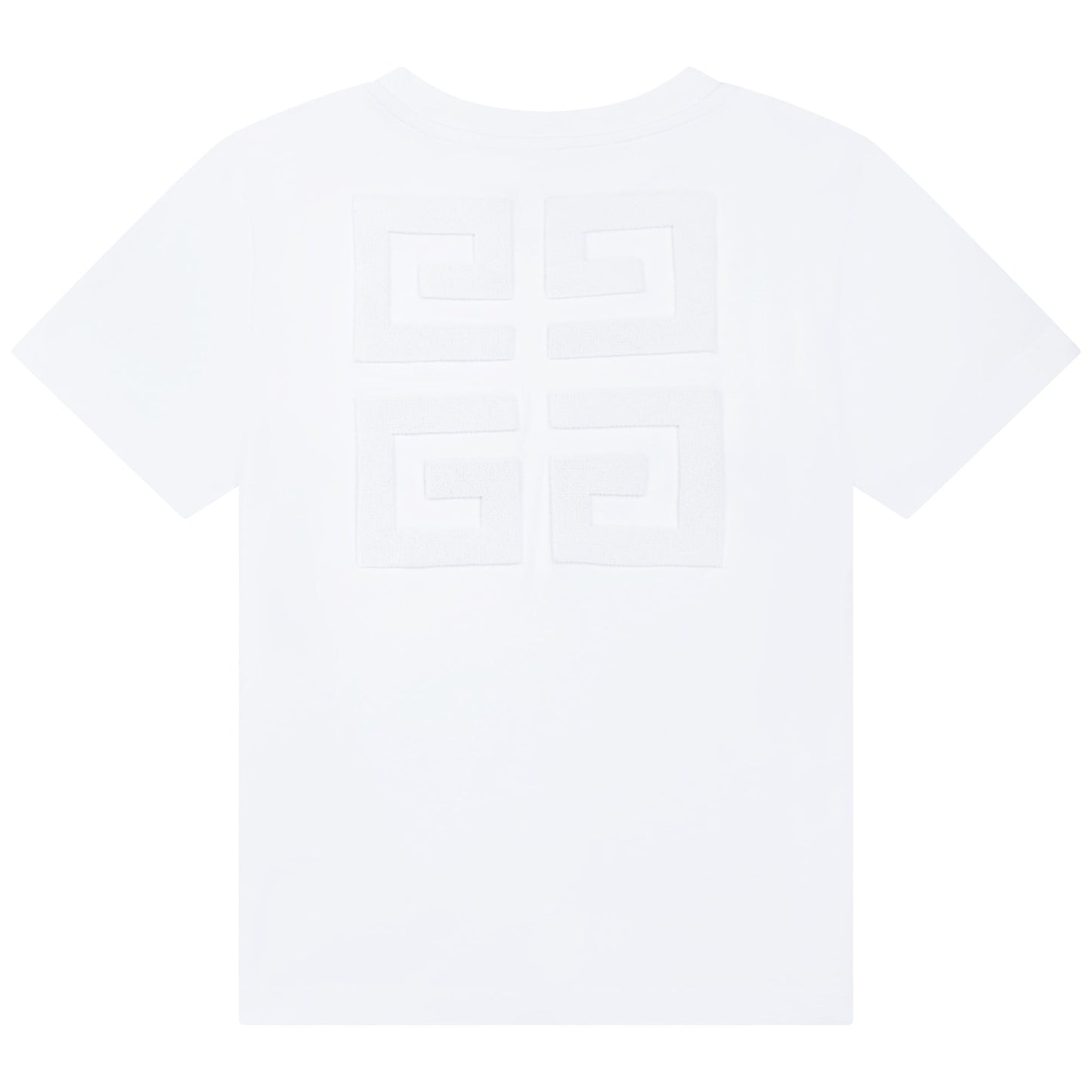 儿童白色Logo棉T恤