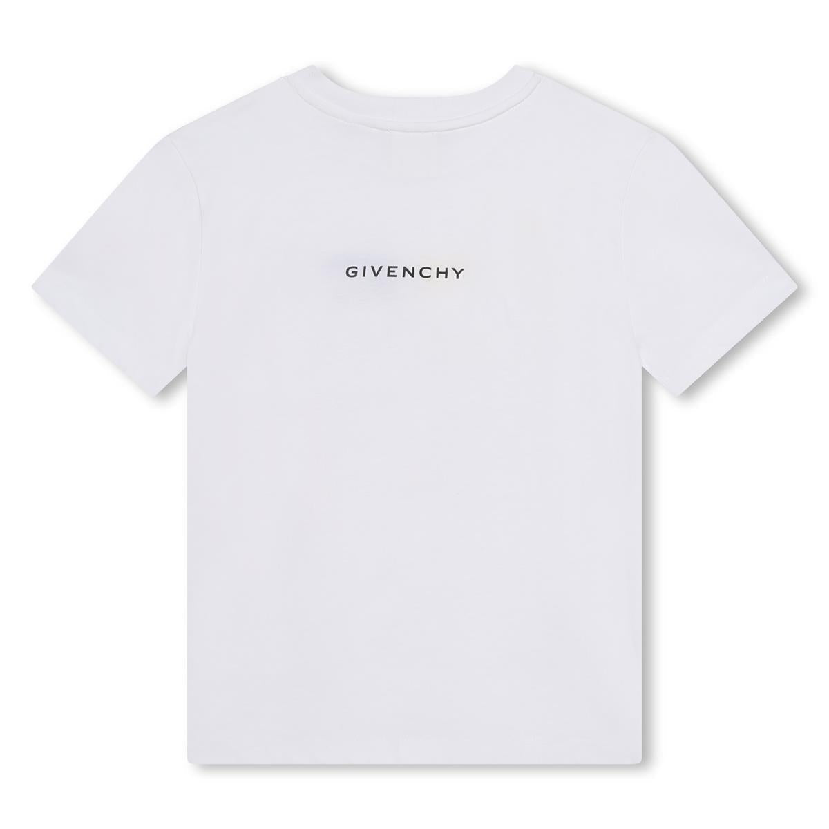 儿童白色Logo T恤