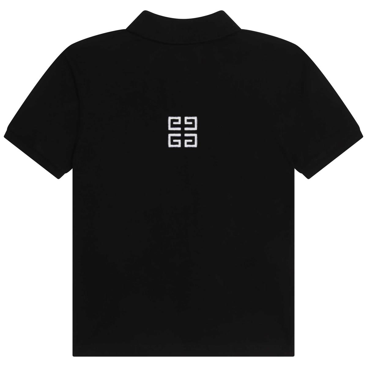 男童白色Logo Polo衫