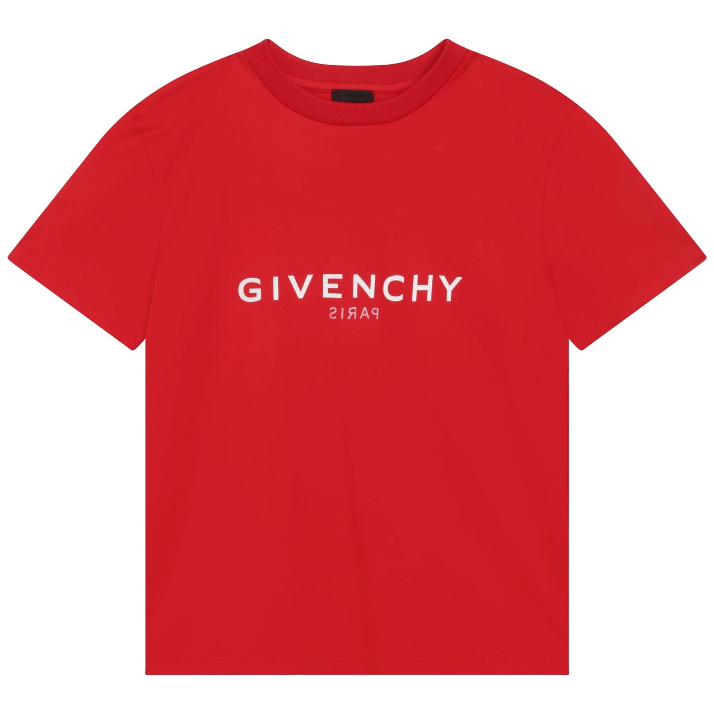 男童红色Logo棉T恤