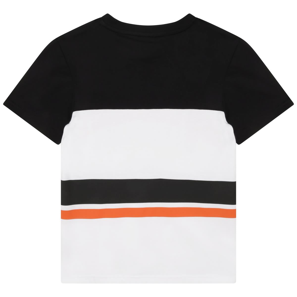 男童黑色Logo棉T恤