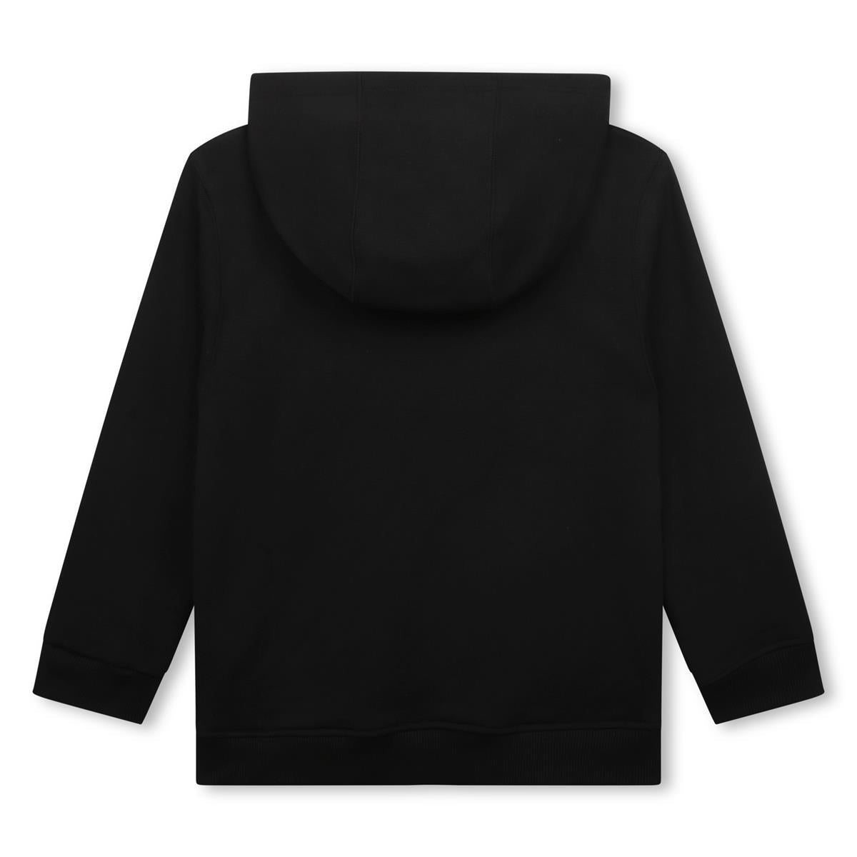 男童黑色Logo卫衣