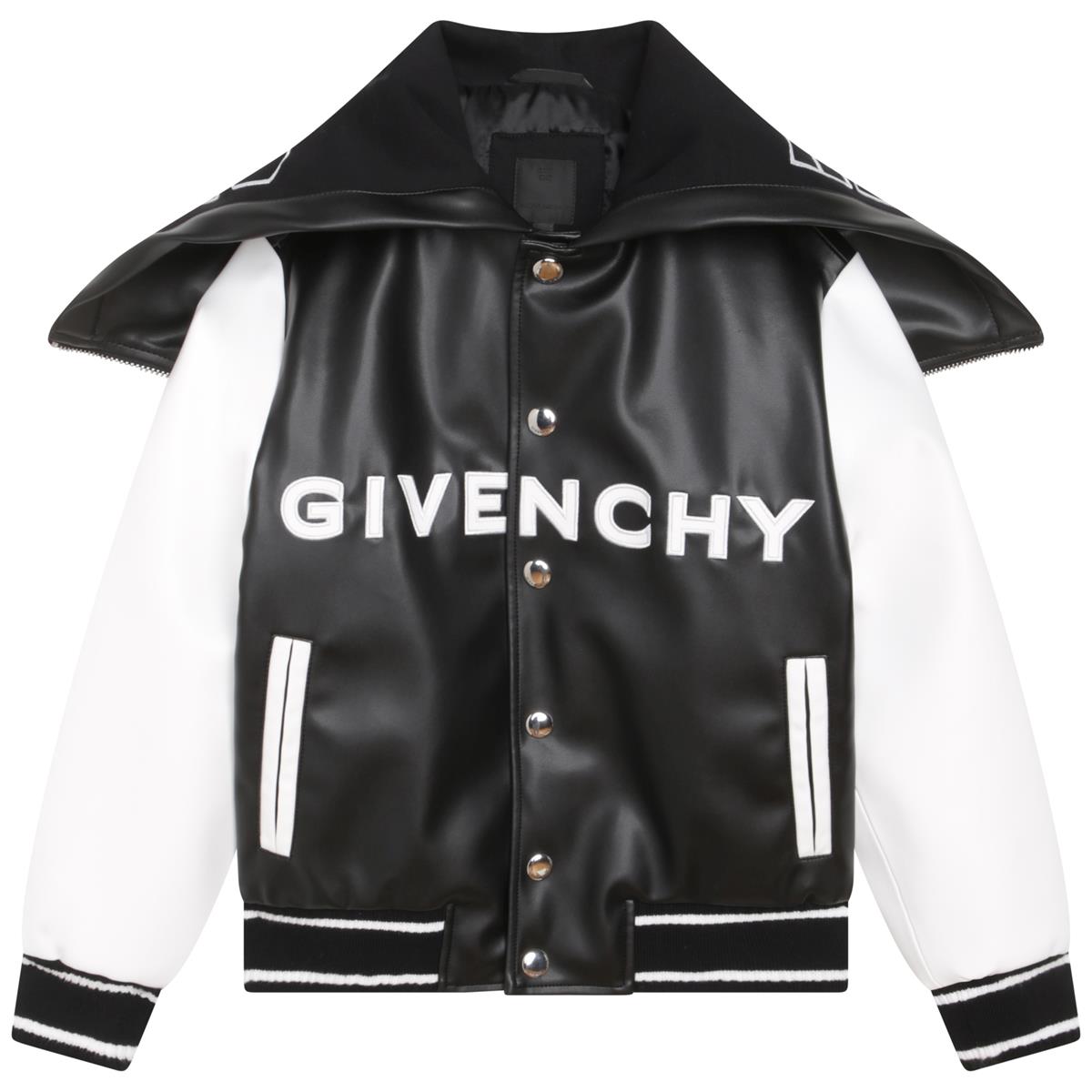 男童黑色Logo夹克