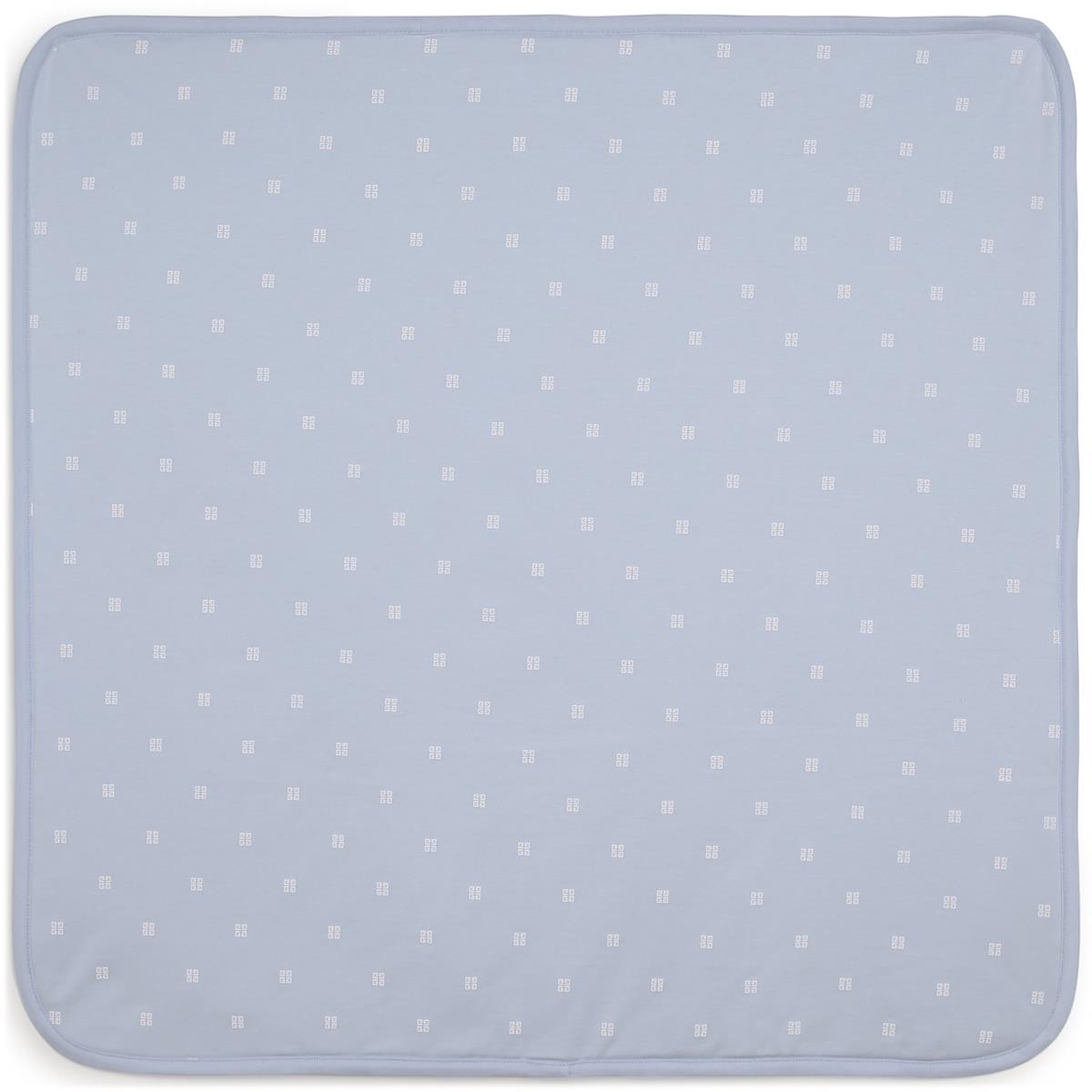 婴儿蓝色Logo毯子(80x80cm)