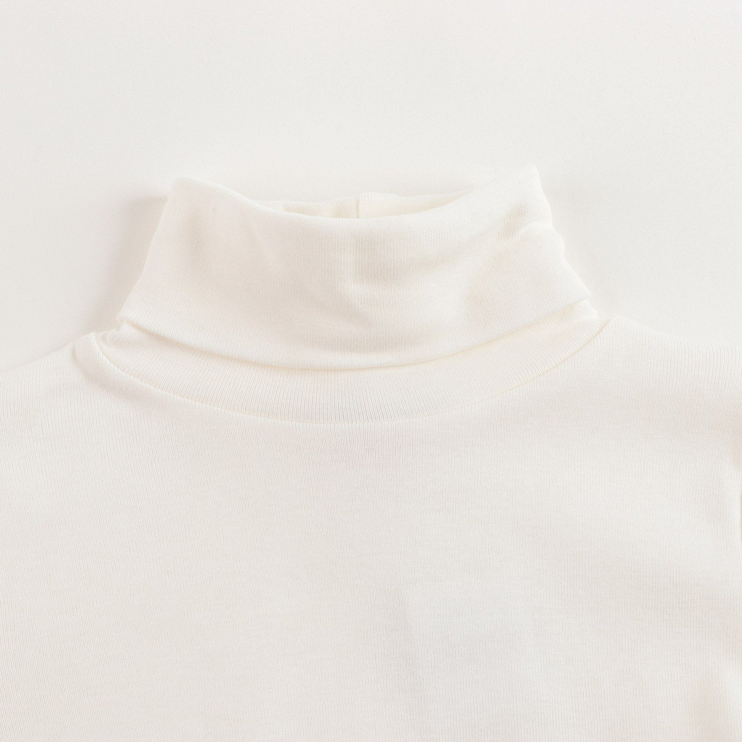 Girls White Turtleneck