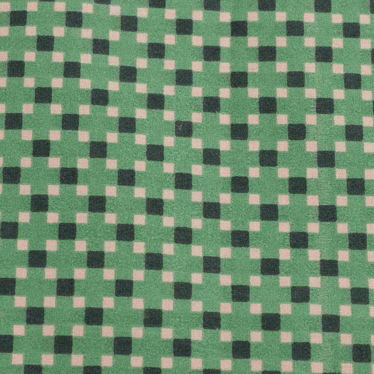 Girls Green Dots Cotton Scarf