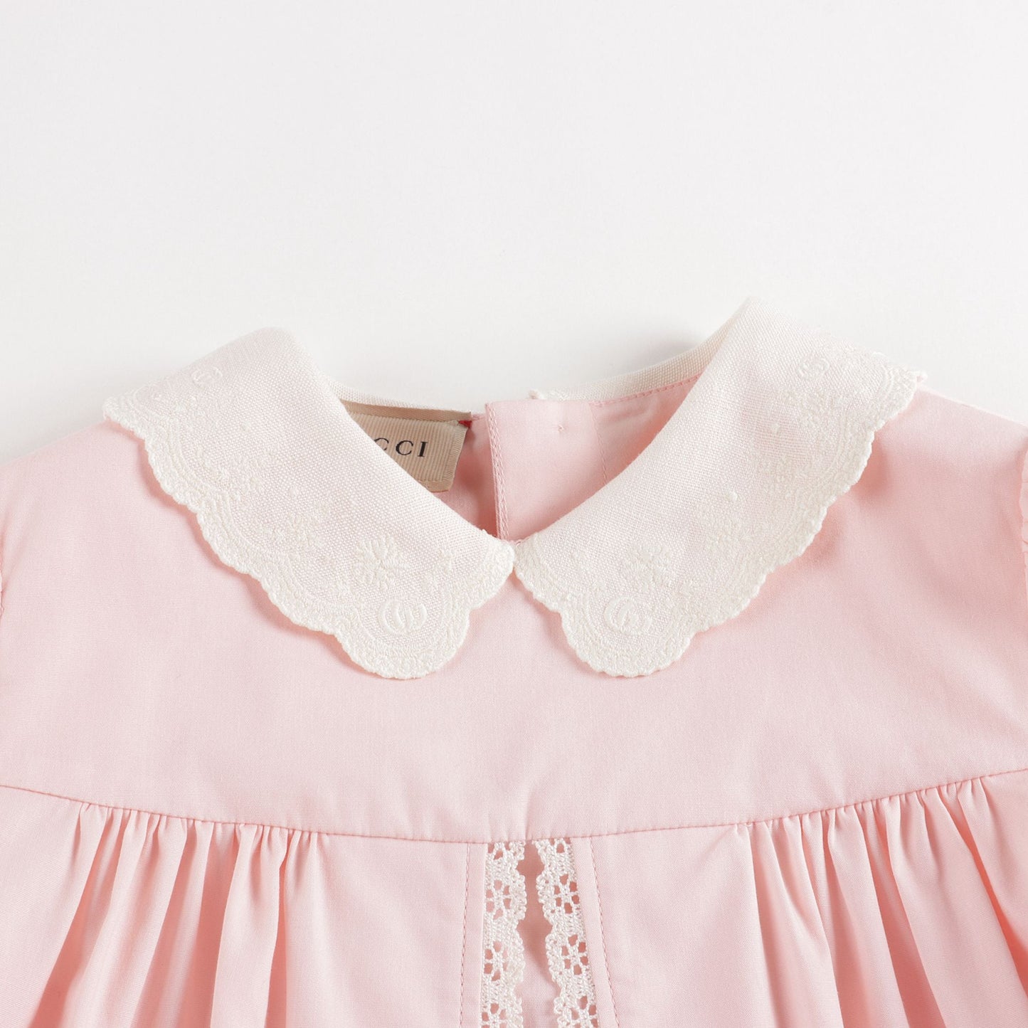 Baby Girls Pink Cotton Dress