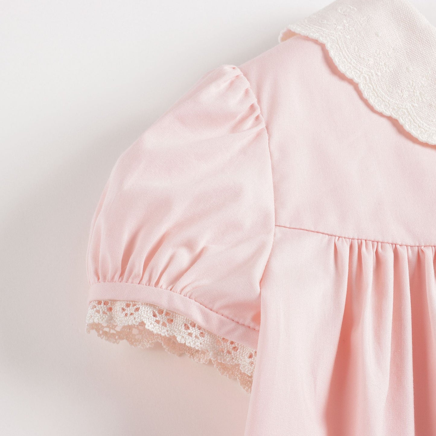 Baby Girls Pink Cotton Dress