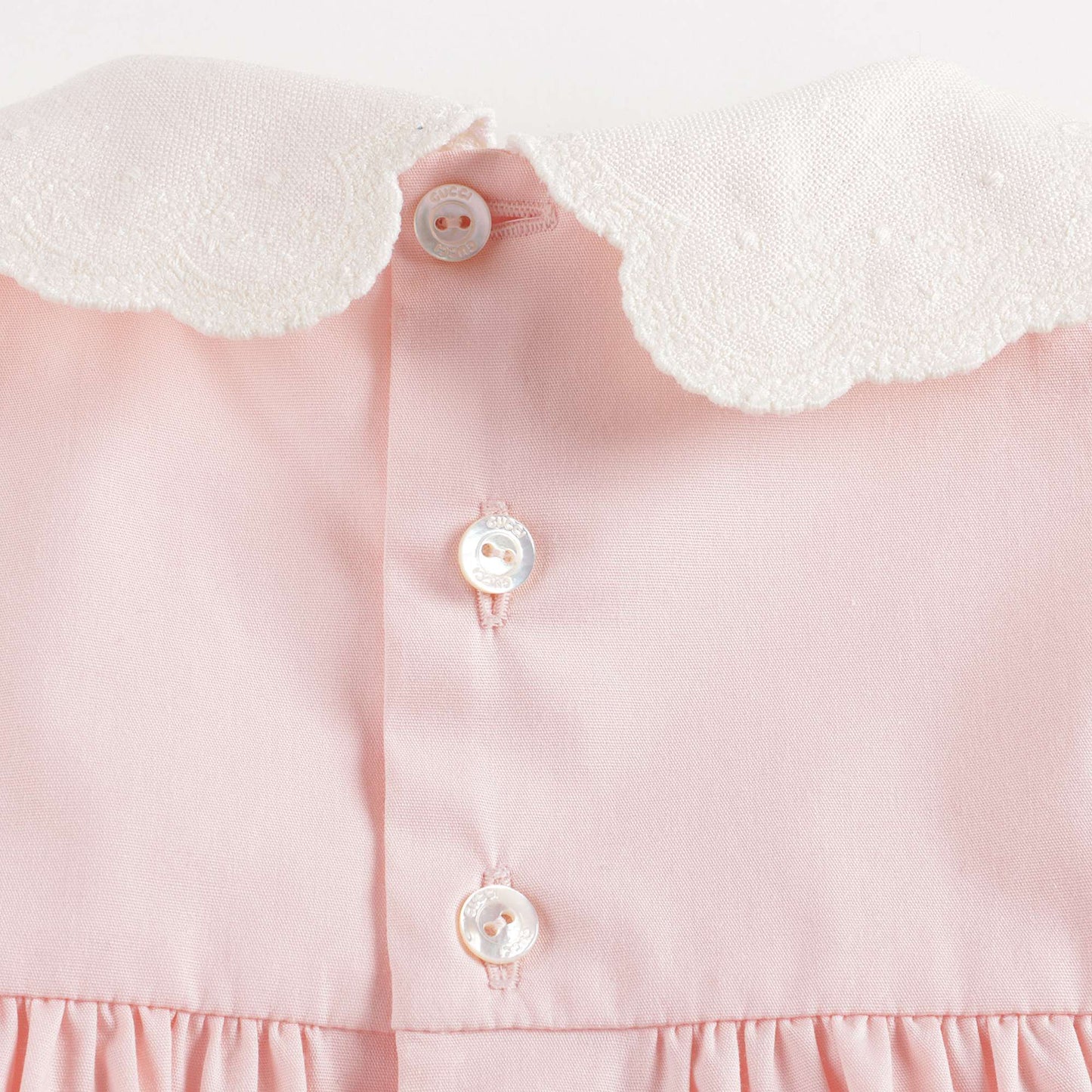 Baby Girls Pink Cotton Dress