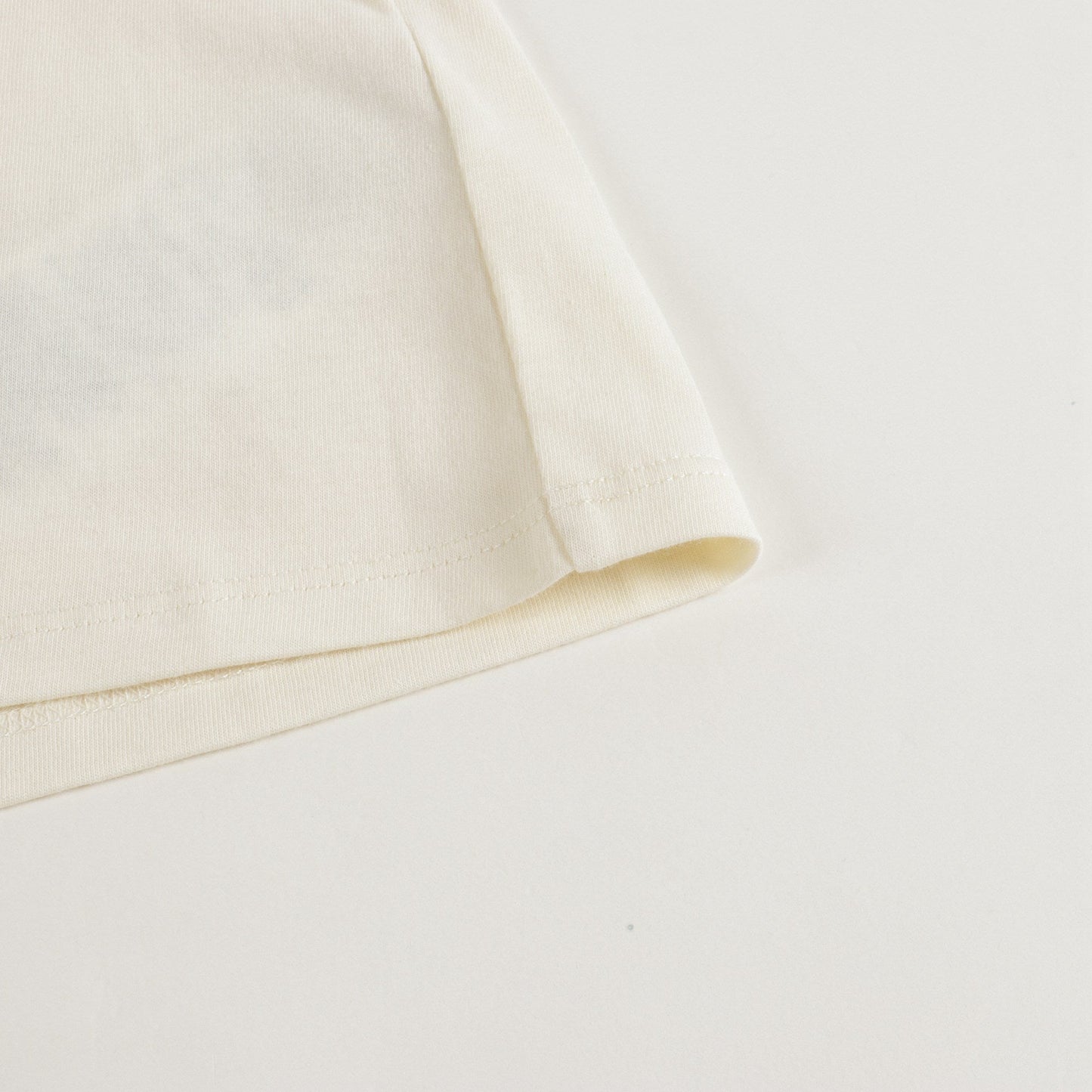 Baby Boys & Girls Off White Print T-Shirt