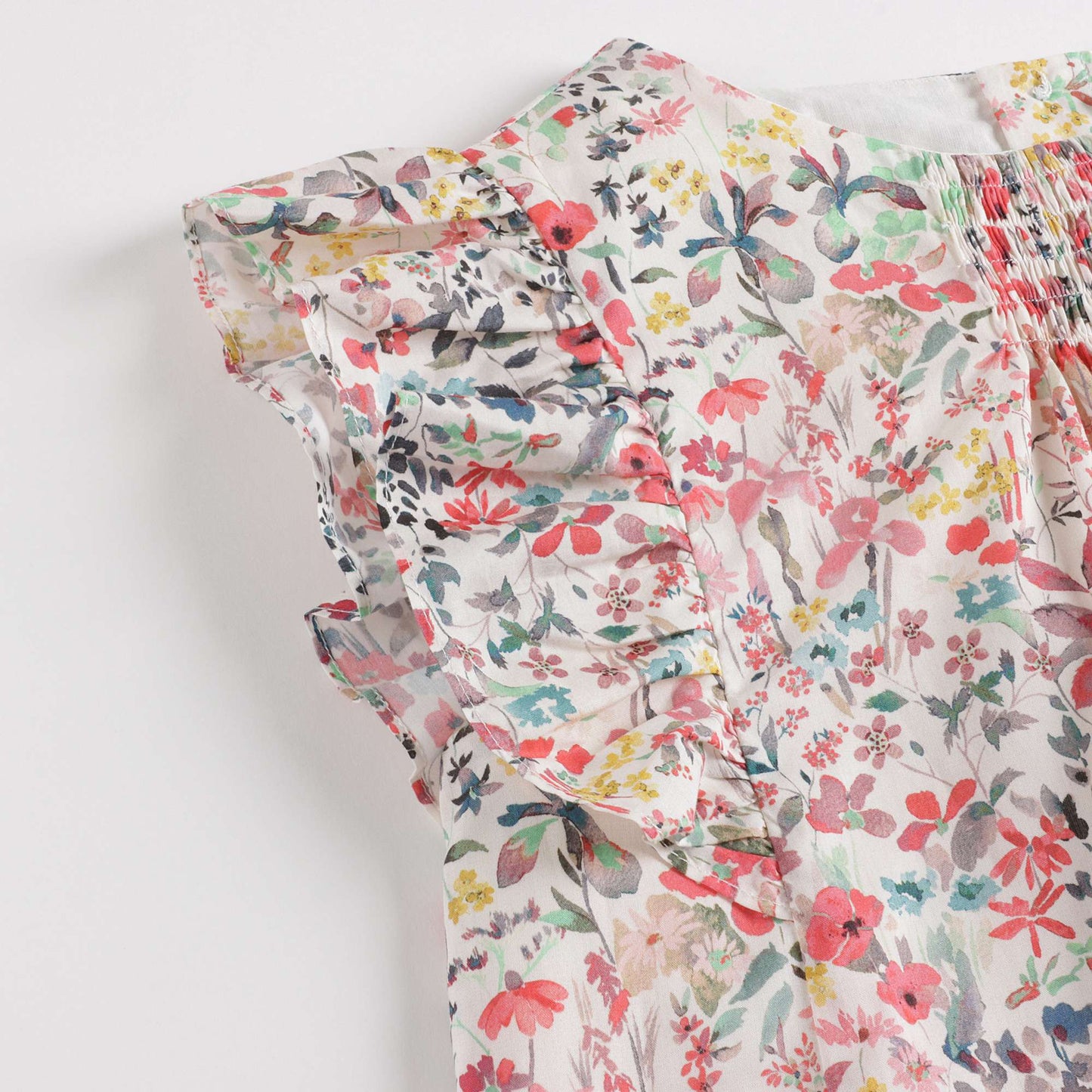 Girls Multicolor Cotton Dress