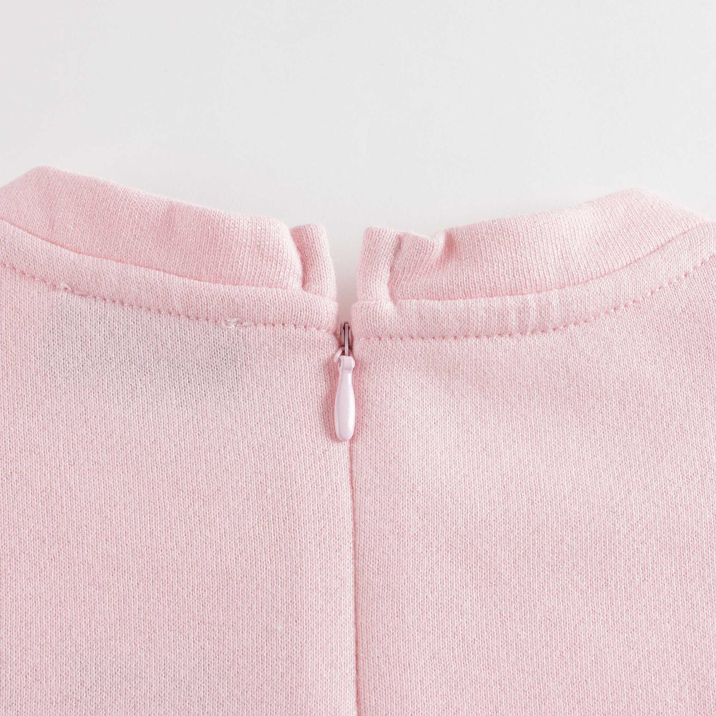 女童粉色Logo棉卫衣