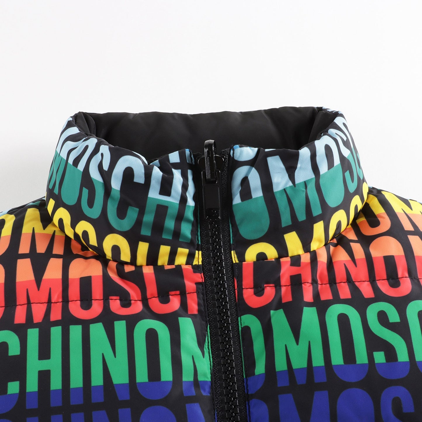 男童黑色Logo双面马甲