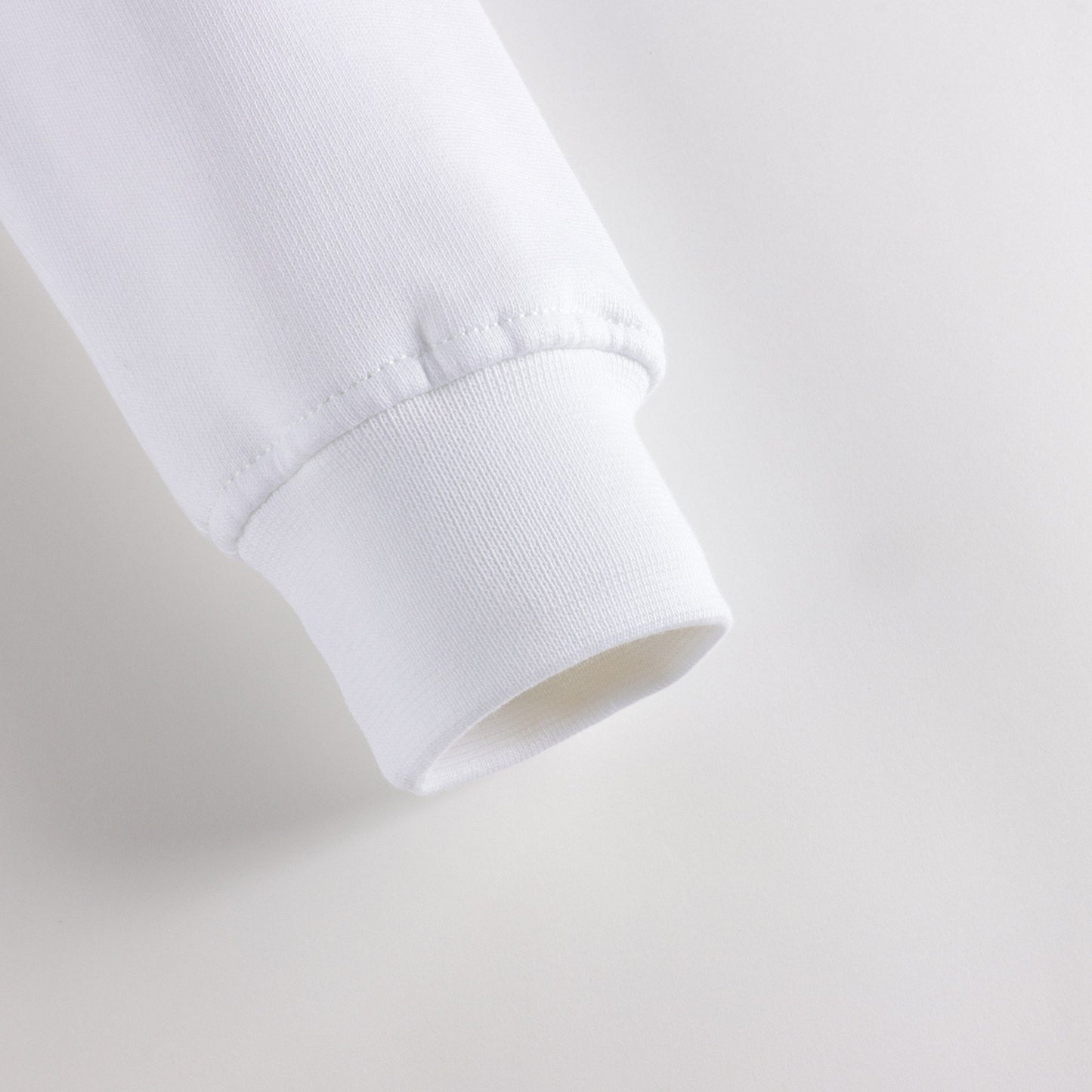 儿童白色Logo棉卫衣