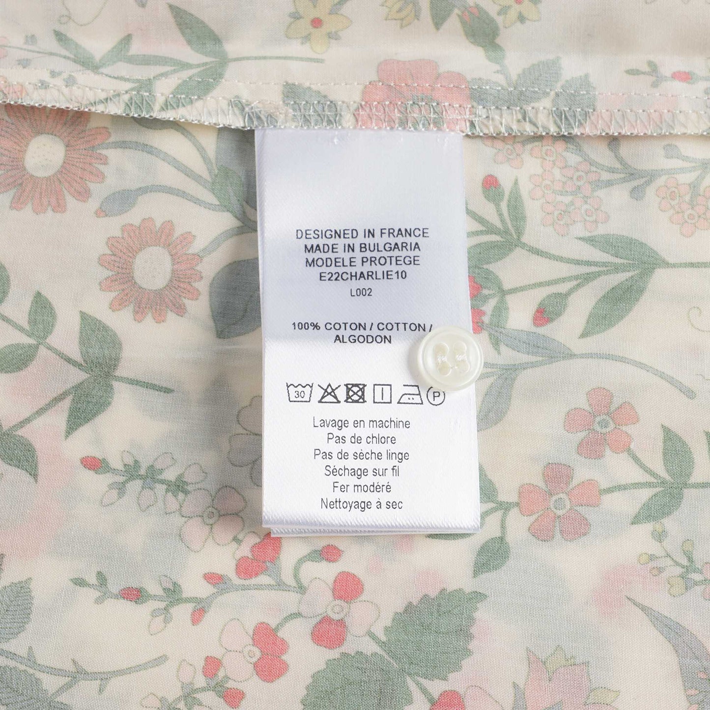 女童彩色碎花棉连衣裙