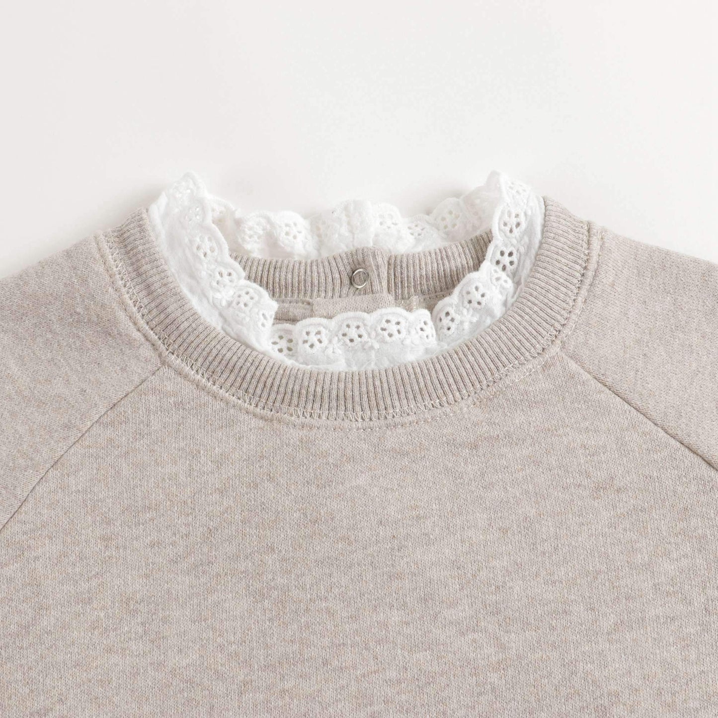 Girls Light Grey Sweatshirt