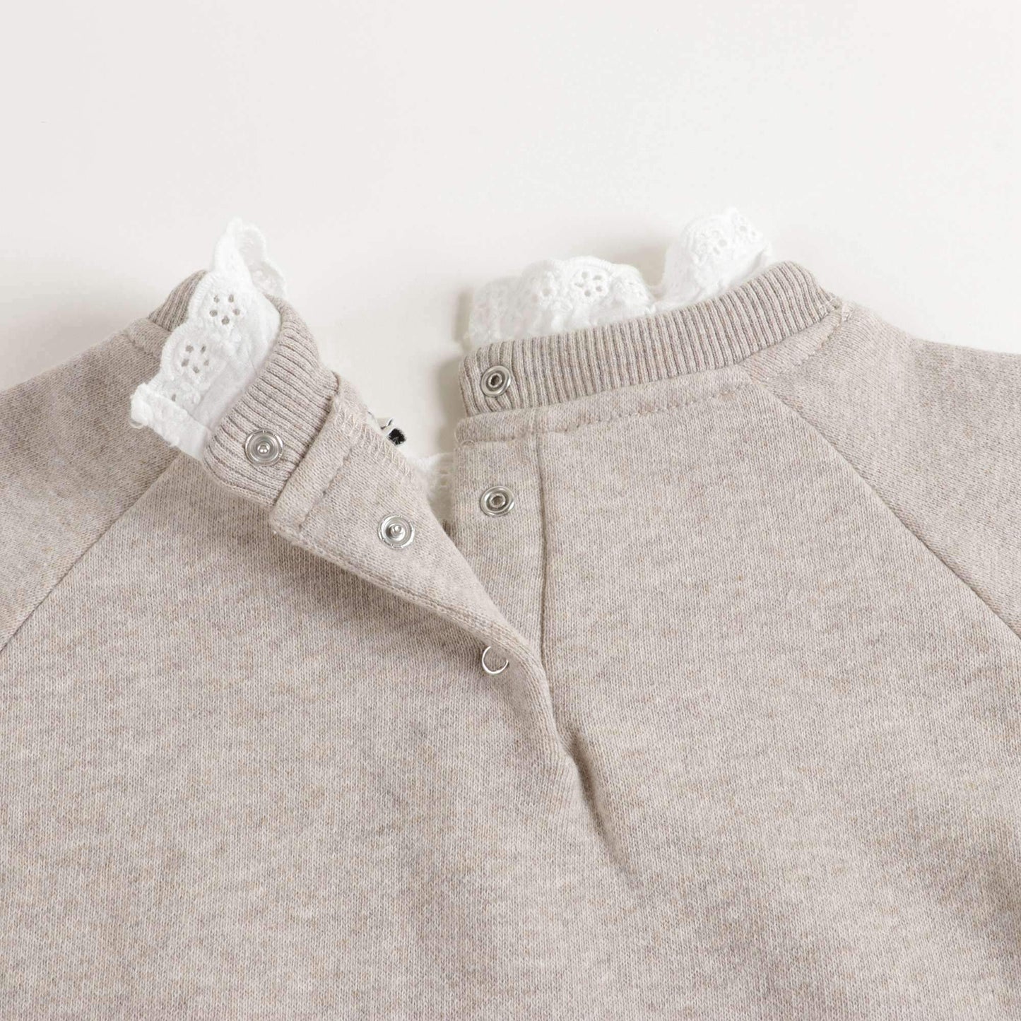 Girls Light Grey Sweatshirt