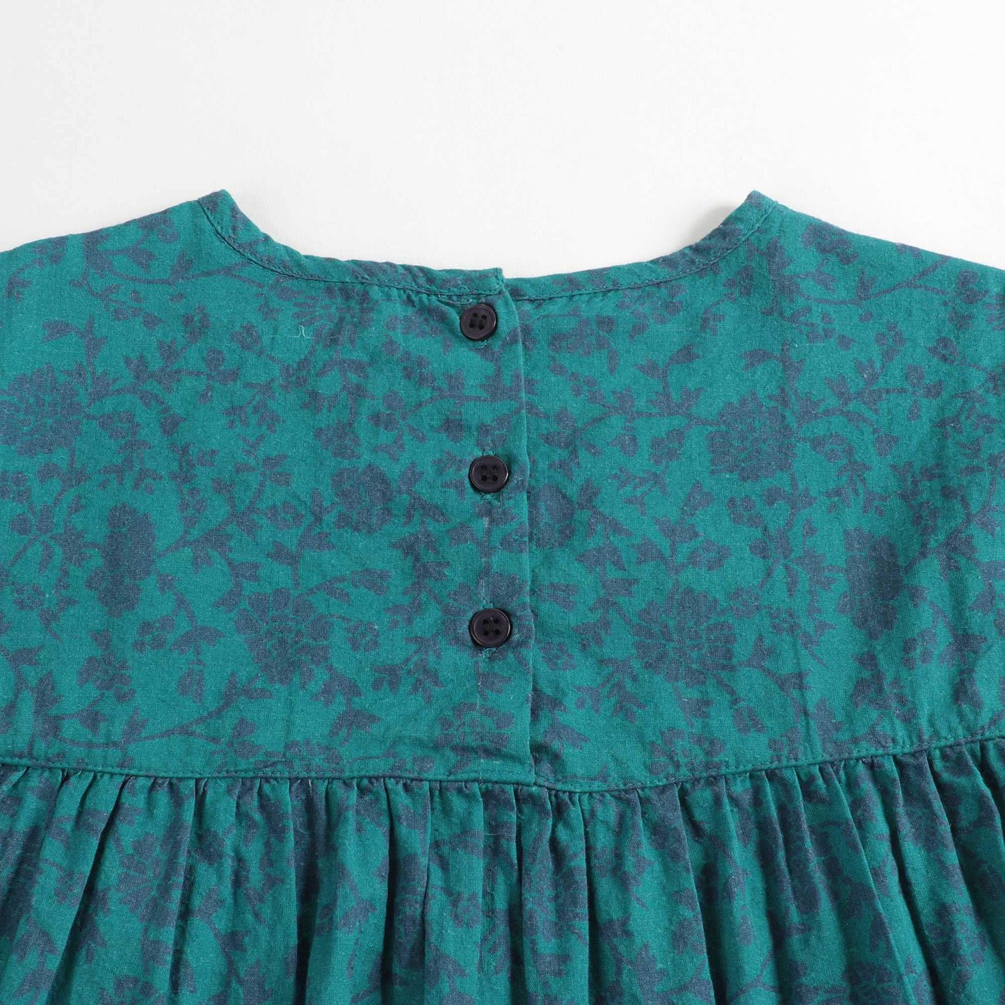 Girls Green Printing Cotton Top