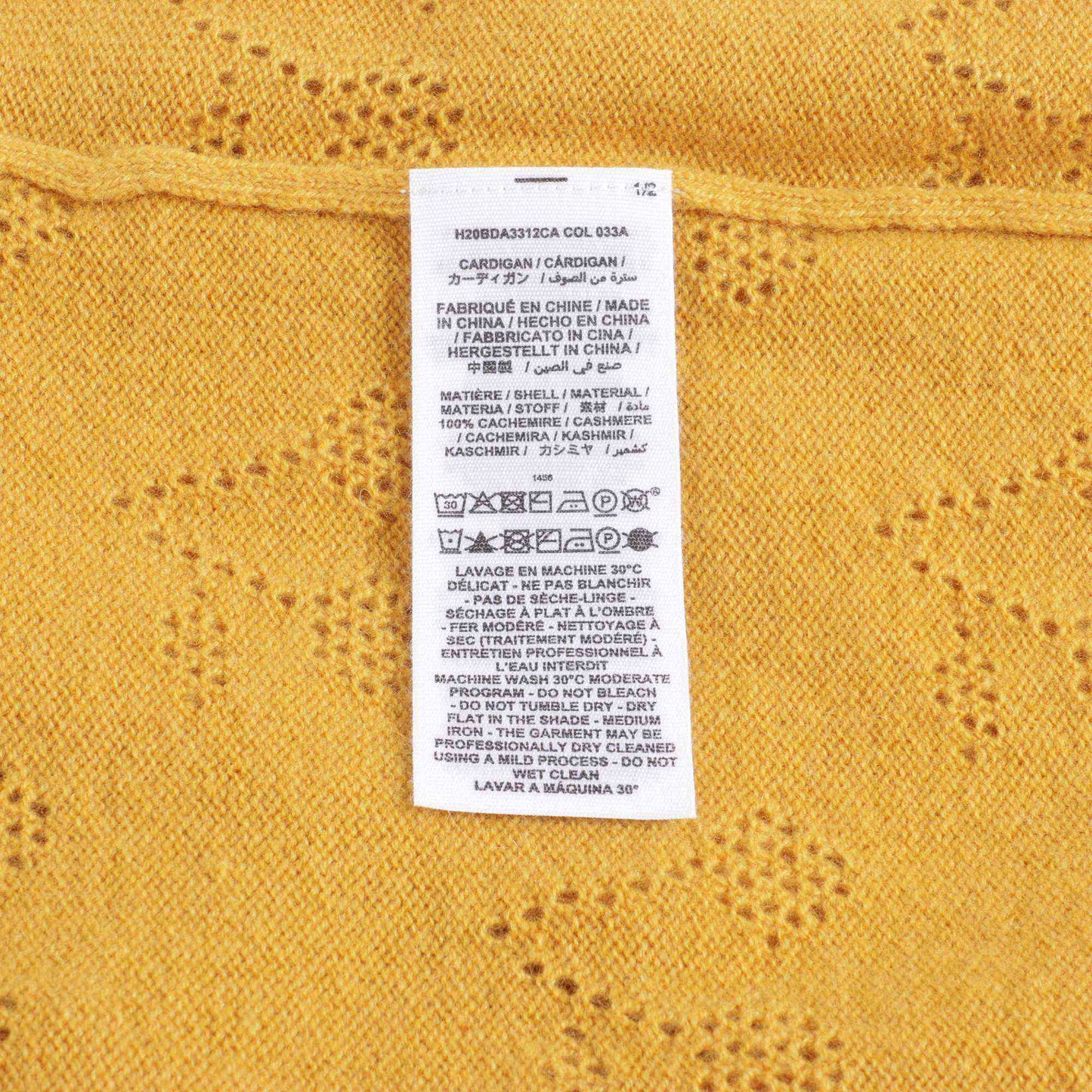 Girls Buttercup Cashmere Cardigan