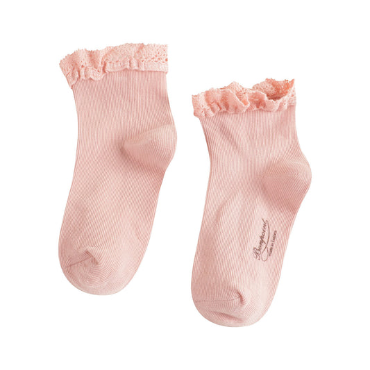 Girls Light Pink Socks