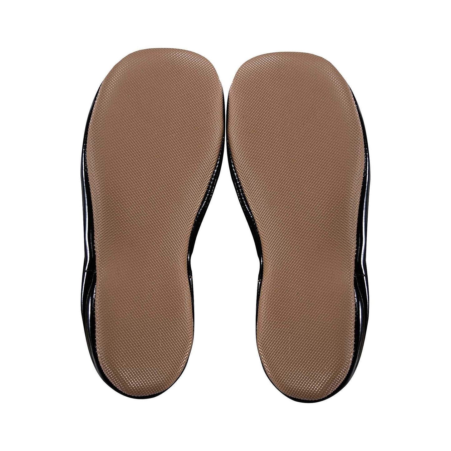 Girls Black Glossy Leather Shoes