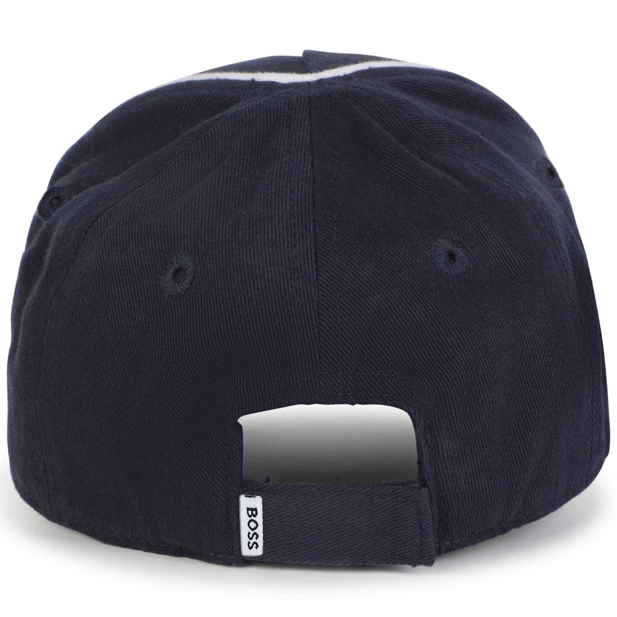 男婴蓝色Logo帽子