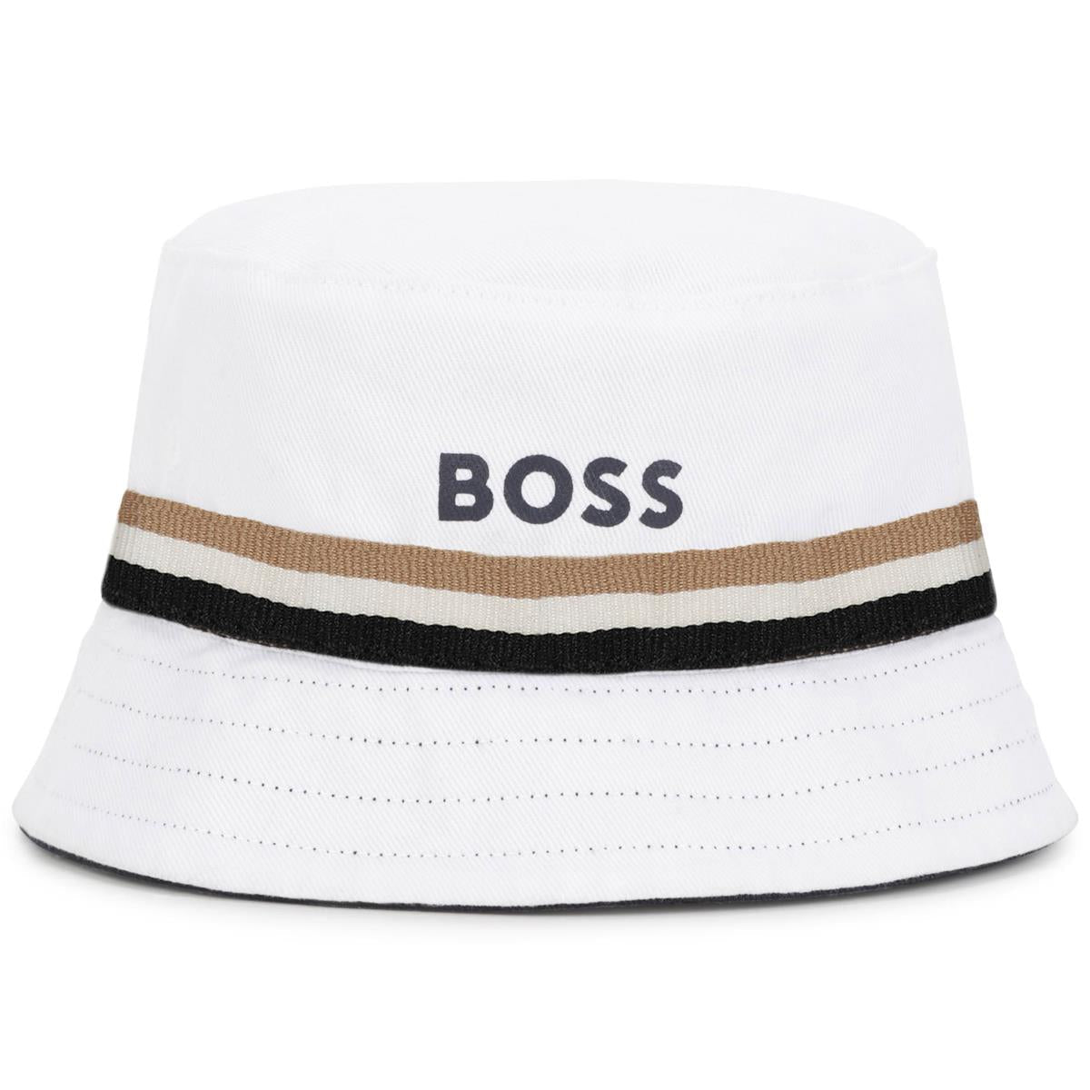 男婴藏青色Logo帽子