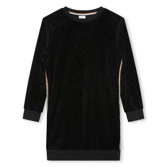 女童黑色连衣裙