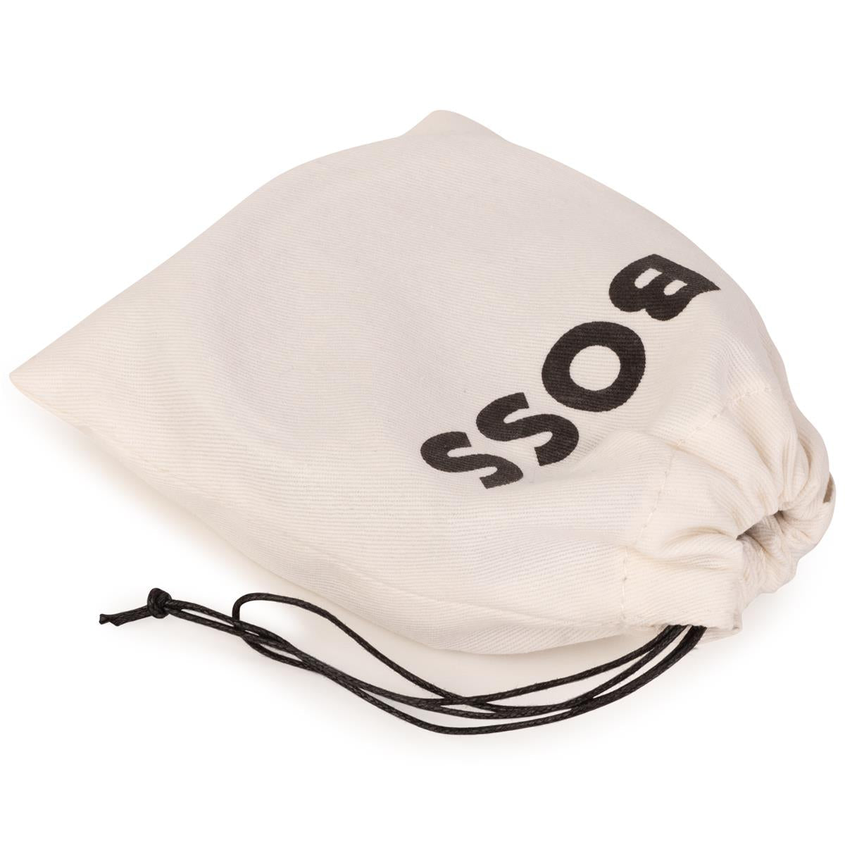 男童黑色Logo腰带