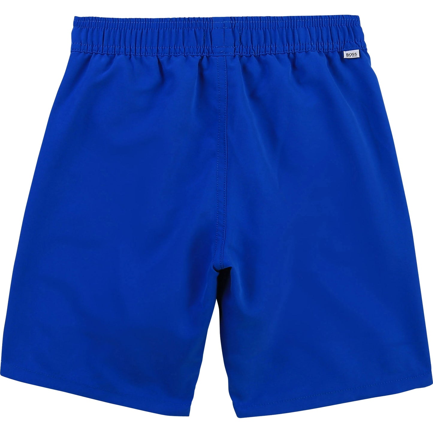 男童蓝色Logo游泳短裤