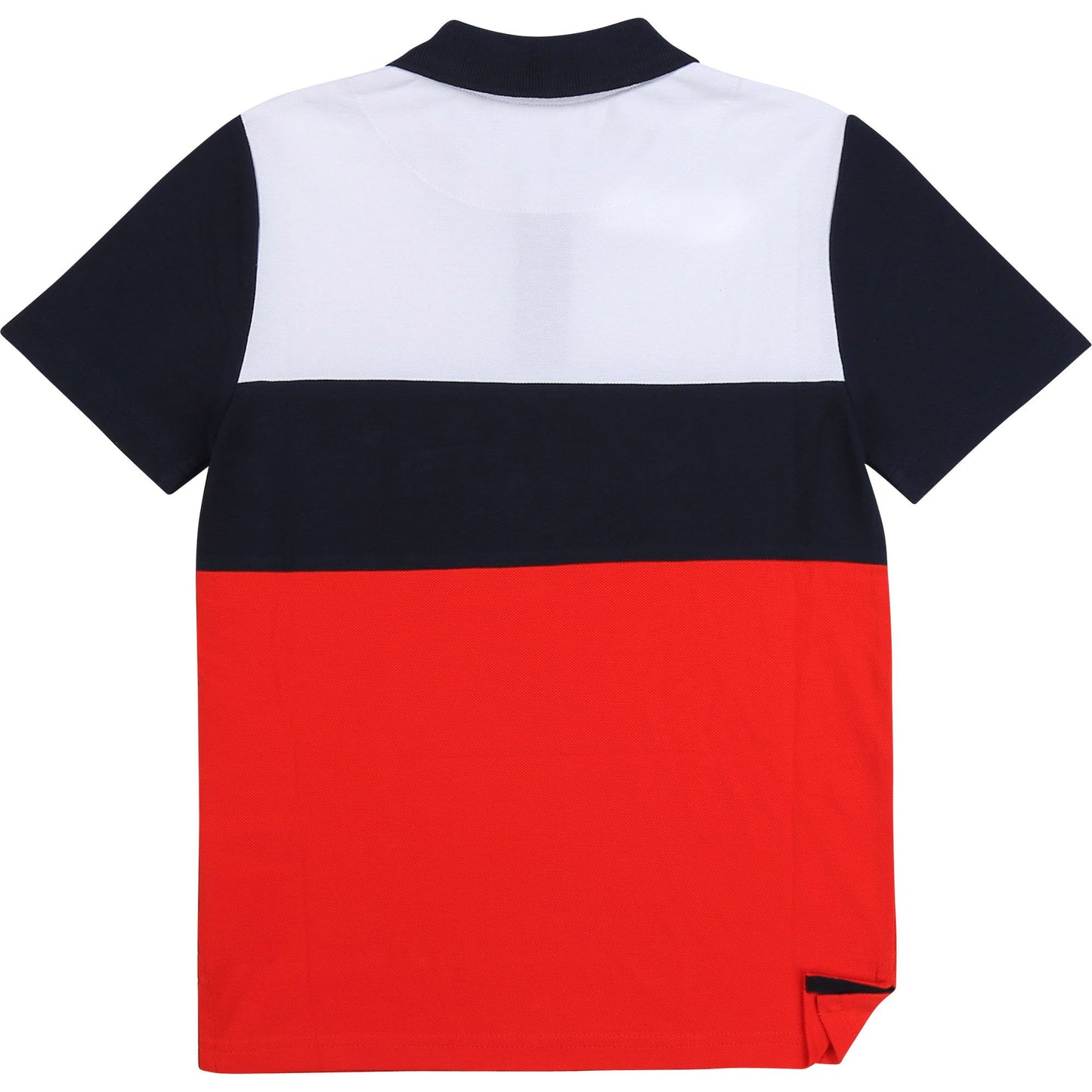 男童红色Logo Polo衫