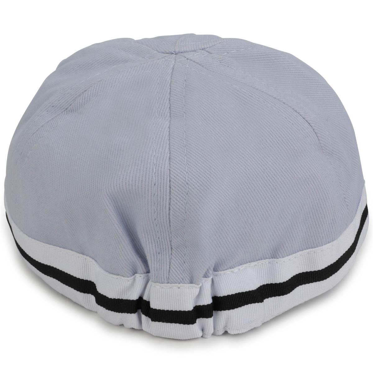 男婴浅蓝色Logo帽子