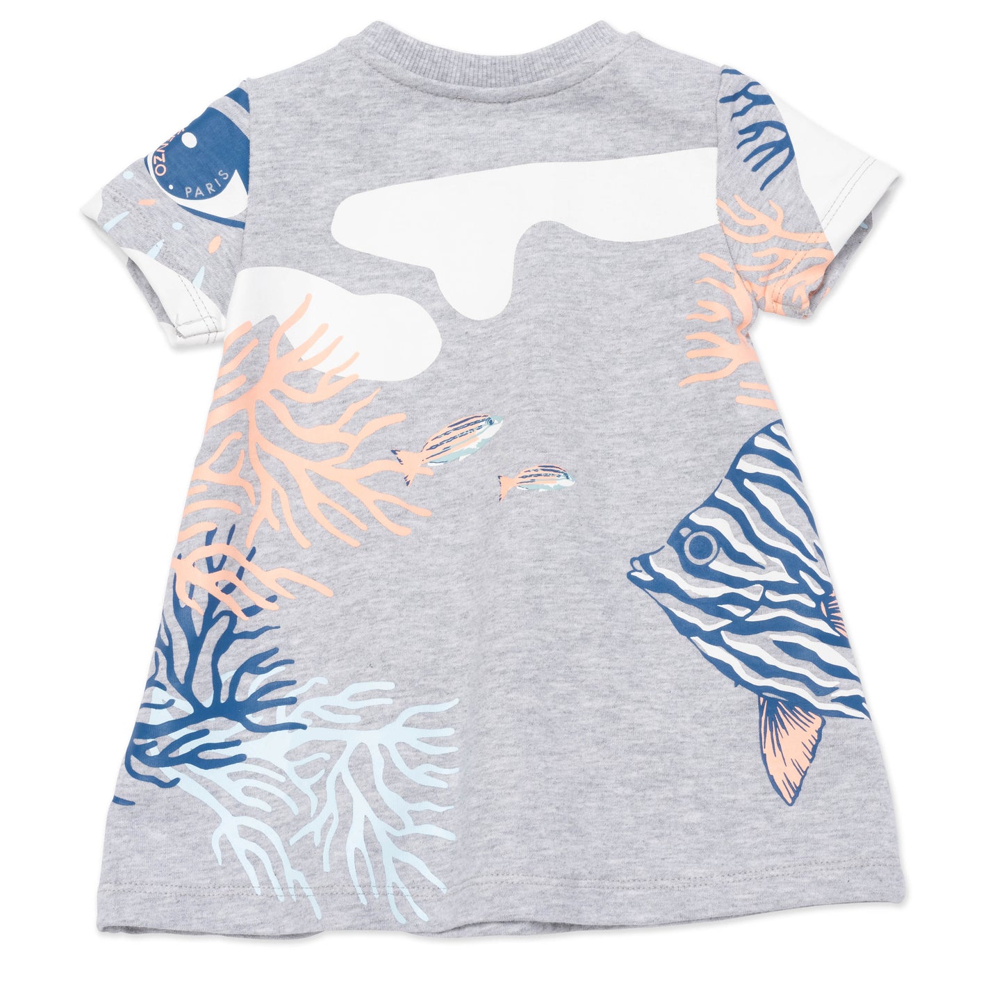 Baby Girls Grey Cotton Dress